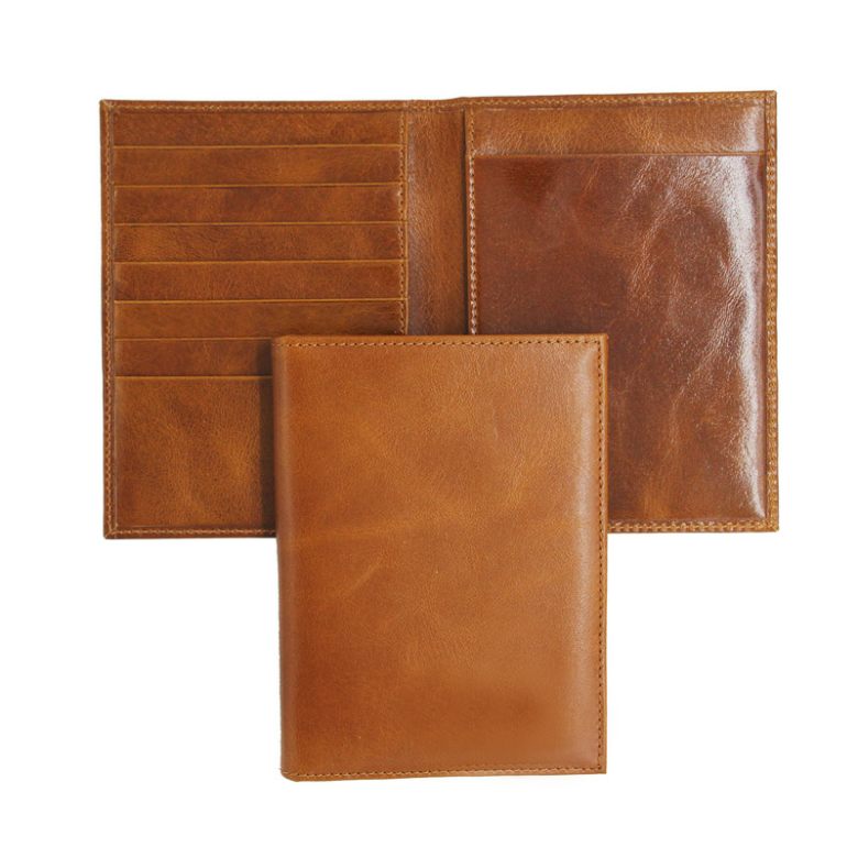 Genuine Leather Passport Holder