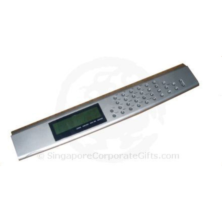 Ruler Calculator w/World Time Clock